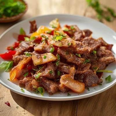 Beef Pepper Fry