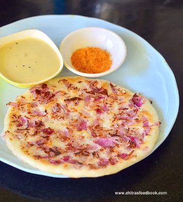 Onion Uttapam