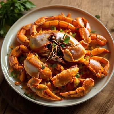 Spicy Crab Masala
