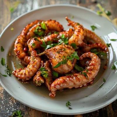 Squid Chettinad