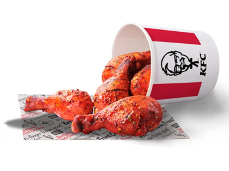 5 pc Smoky Red Chicken