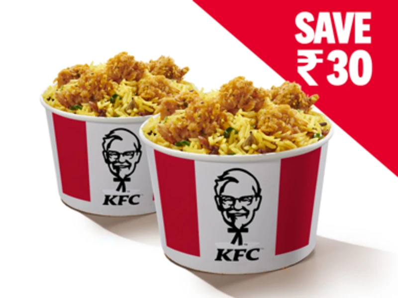 Duo Popcorn Chicken Rice Bowlz